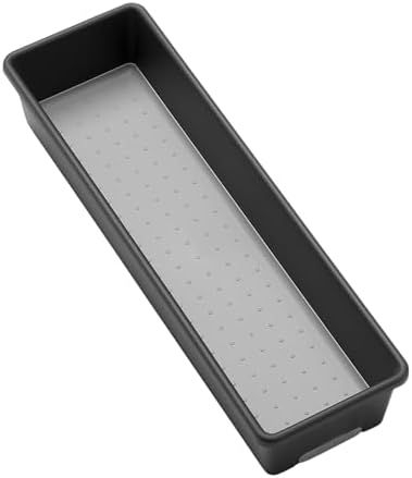 madesmart Classic 13 x 4 Long Storage Bin, Granite