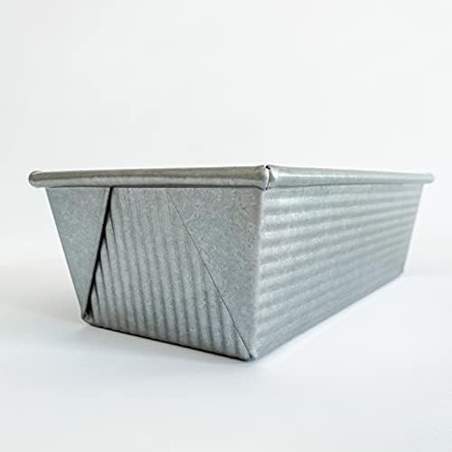 USA Pan Nonstick Standard Bread Loaf Pan, Aluminized Steel, 1 Pound (8.5 x 4.5 x 2.75 Inch) (Pack of 6)
