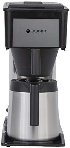 BUNN BT BT Speed Brew 10-Cup Thermal Carafe Home Coffee Brewer, Black