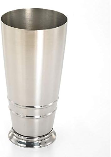 Barfly Cocktail Tin, Large 28 oz (828 ml), Stainless Steel w/embossed ribs