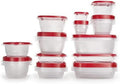 Rubbermaid TakeAlongs Food Storage Containers Set of 26 Clear