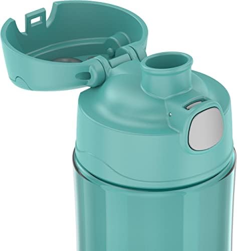 THERMOS FUNTAINER 16oz Plastic Bottle with Spout Lid, Aqua