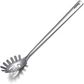 Spaghetti Spoon, Berglander Pasta Server, Stainless Steel Pasta Spoon, Pasta Fork, Noddle Fork, Heat Resistant, Dishwasher Safe, Easy to Clean