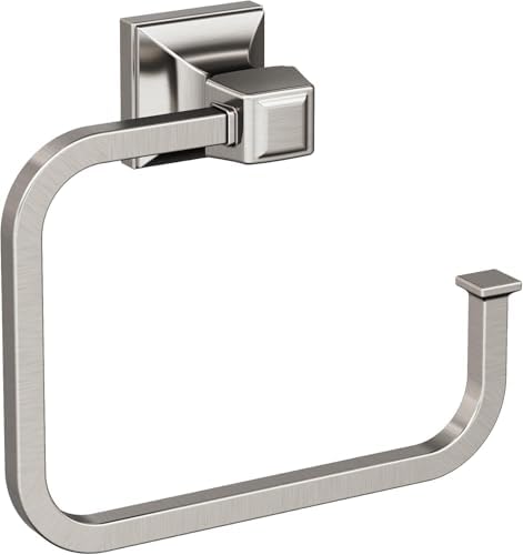 Amerock Mulholland 5-3/4" Brushed Nickel Towel Ring