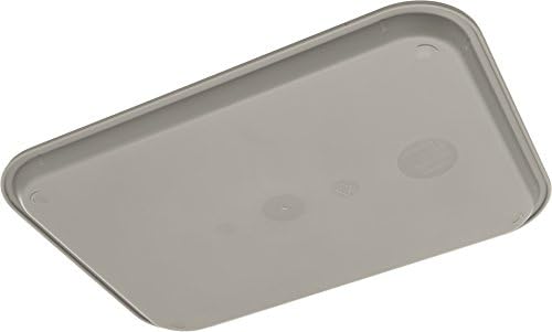 Carlisle FoodService Products Café Cafeteria Tray, Fast Food Tray for Restaurant or Commercial Use, 12" x 16", 24 Count, Gray