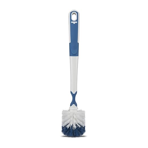 Unger 16” Flexible Glass and Bottle Scrub Brush, Extra-Long, Non-Scratch by Unger
