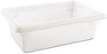 Rubbermaid Commercial Products Food Storage Box, 3.5 Gallon Capacity, White, for Restaurant/Kitchen/Cafeteria