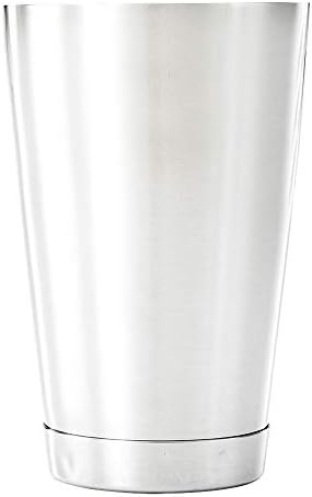 Barfly Cocktail Tin, Small 18 oz (532 ml), Stainless Steel, Double Heavy Gauge