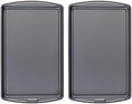 GoodCook Everday Nonstick Carbon Steel 17 x 11-Inch Baking Sheet Set, 2 Pack – Medium Sized Cooking Pans, Bakeware Set, Cookie Sheets for Baking, Oven Pan Set