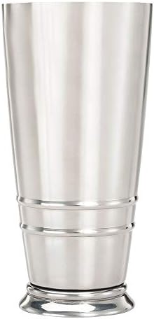 Barfly Cocktail Tin, Large 28 oz (828 ml), Stainless Steel w/embossed ribs