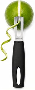 A Bar Above Channel Knife, Black Ergonomic Handle Stainless Steel Blade