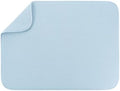 S&T INC. Dish Drying Mat, 18" x 24", XL, Sky Blue
