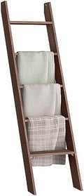 VASAGLE 5-Tier Blanket Ladder, Modern Basic Ladder Shelf