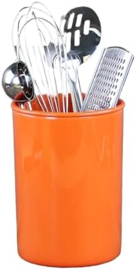 Calypso Basics by Reston Lloyd Plastic Utensil Holder, Orange