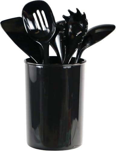 Calypso Basics by Reston Lloyd Plastic Utensil Holder, Black