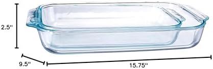 Pyrex 233 3-Quart & 232 2-Quart Glass Casserole Baking Dishes - Made in USA