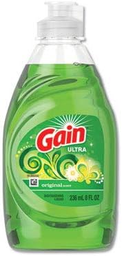 Dishwashing Liquid Gain Original 8 Oz. Bottle 18/Carton Qty: 18