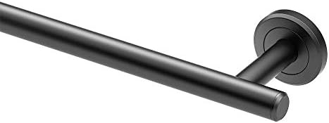 Gatco 4240AMX Latitude II 30-Inch Towel Bar, Wall Mounted Bathroom Towel Holder, Matte Black