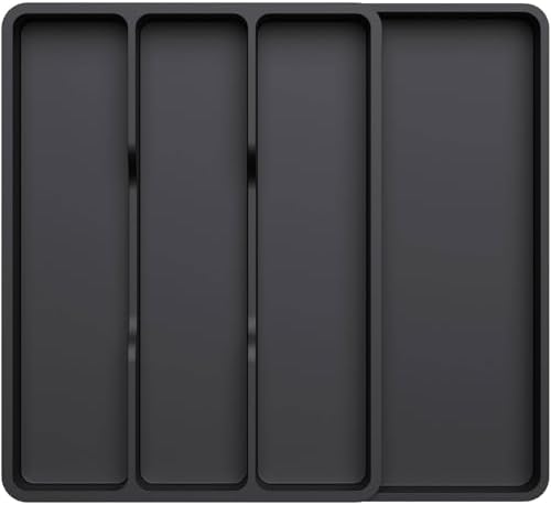 Lifewit Utensil Organizer for Kitchen Drawer, Expandable Cooking Tray