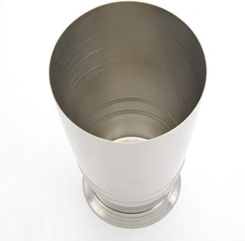 Barfly Cocktail Tin, Large 28 oz (828 ml), Stainless Steel w/embossed ribs