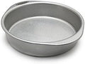 Doughmakers 9" Round Cake Commercial Grade Aluminum Bake Pan, Silver