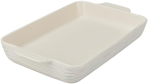 Pyrex 3QT (9" x 13") Rectangular Ceramic Baking Dish, Casserole Dish