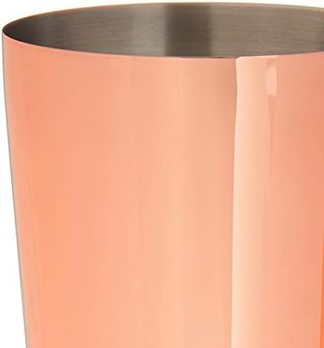 Barfly Shaker Cocktail Tin, Set (18 oz and 28 oz), Copper