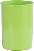 Reston Lloyd Calypso Basics Multipurpose Cookware Storage Crock, Kitchen Countertop & Office Desk Organization, Durable & Food Safe BPA-Free Plastic, Lime