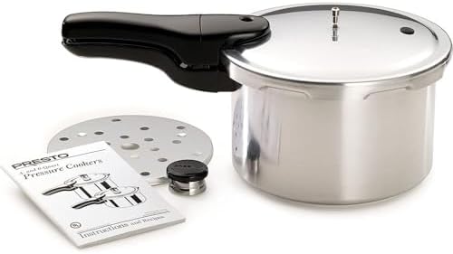 Presto 01241 4-Quart Aluminum Pressure Cooker