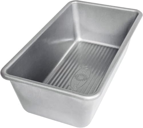 USA Pan Bakeware Seamless Nonstick Standard Bread Loaf Pan, 8 x 4.5 x 2.75 (Pack of 6)