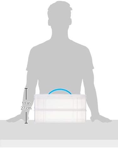 Snapware Snap 'N Stack Portable Storage Bin for Tools and Craft Storage