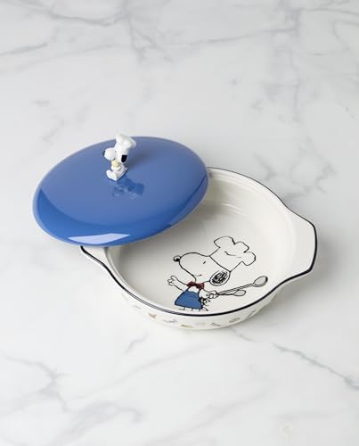 Lenox Chef Snoopy Casserole Dish with Lid
