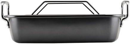 Circulon Ultra-Lasting Nonstick Roasting Pan with Rack, 17 x 13-Inch