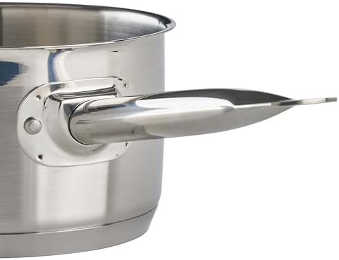 Winco 2 qt Stainless Steel Sauce Pan with Lid and Cover