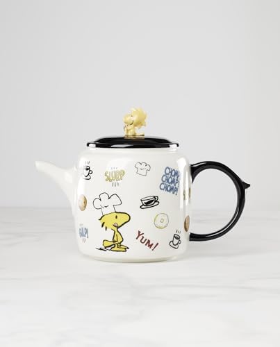 Lenox Chef Snoopy Porcelain Teapot, 40oz