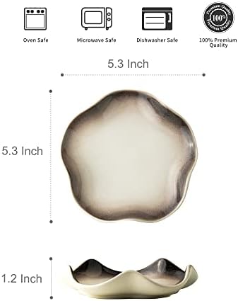Miamolo Spoon Rest for Stove Top Cute Coffee Spoon Holder with Ruffled Edge