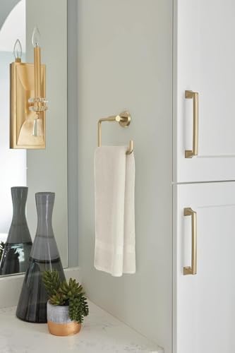 Amerock Arrondi 5" Golden Champagne Towel Ring