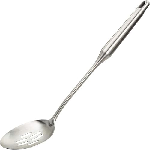 Millvado Slotted Spoon Stainless Steel, Straining & Serving - 15 In.Utensil