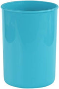 Reston Lloyd Calypso BasicsMultipurpose Cookware Storage Crock, Kitchen Countertop & Office Desk Organization, Durable & Food Safe BPA-Free Plastic, Aqua-Blue
