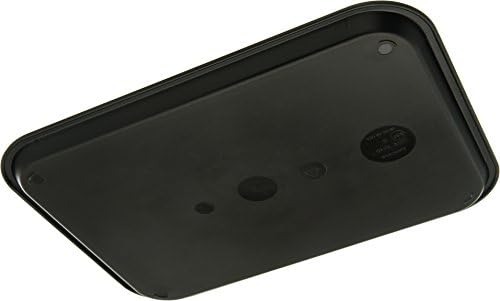 Carlisle FoodService Products Café Cafeteria Tray, Fast Food Tray for Restaurant or Commercial Use, 12" x 16", 24 Count, Black