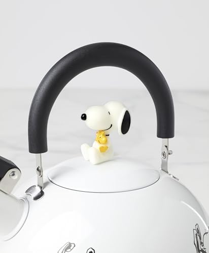Lenox Chef Snoopy Enamelware Tea Kettle, 84.5oz