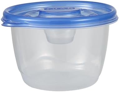 Glad GladWare To Go Lunch Containers with Dressing Cup, 32 Oz, 4 Count