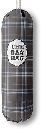 Classic Buffalo Check Plaid Grocery Bags Holder Organizer, Wall Mount Plastic Bags Storage Container Dispenser, Kitchen Housewarming Gift For Women, Family, Friends, Grandma, Mom (A-21)
