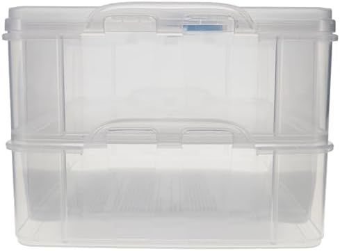 Snapware Snap 'N Stack Portable Storage Bin for Tools and Craft Storage