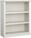 Sauder 3 Tier Book Shelf Wooden Bookcase Multipurpose Bookshelf for Home Office, Living Room, in Glacier Oak