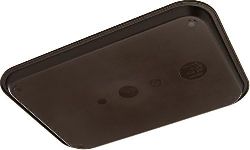 Carlisle FoodService Products CT121669 Café Standard Cafeteria / Fast Food Tray, 12" x 16", Chocolate (Pack of 24)