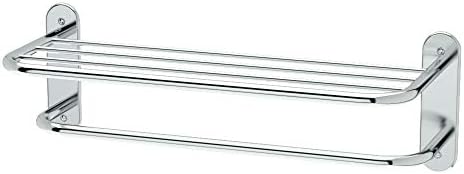 Gatco 1531 Single Towel Rack with Chrome Finish