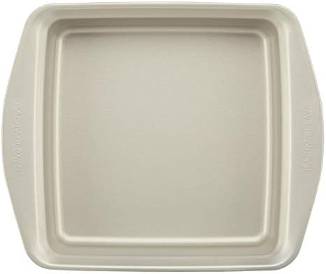 Rachael Ray Nonstick Bakeware Set without Grips includes Nonstick Bread Pan, Baking Pans, Cake Pans, Cookie Sheet / Baking Sheet - 10 Piece, Silver