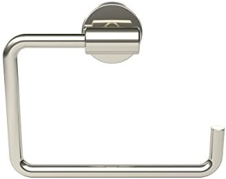 Amerock Arrondi 5" Polished Stainless Steel Towel Ring
