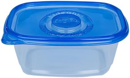 Glad GladWare Deep Dish Food Storage Containers, 64 Oz, 3 Count, 6-Pack